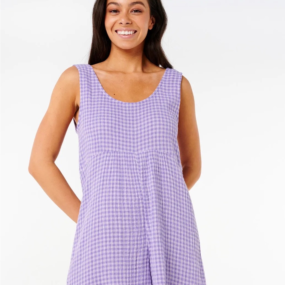 Rip Curl Women’s Premium Surf Check Romper - NWOT (S)